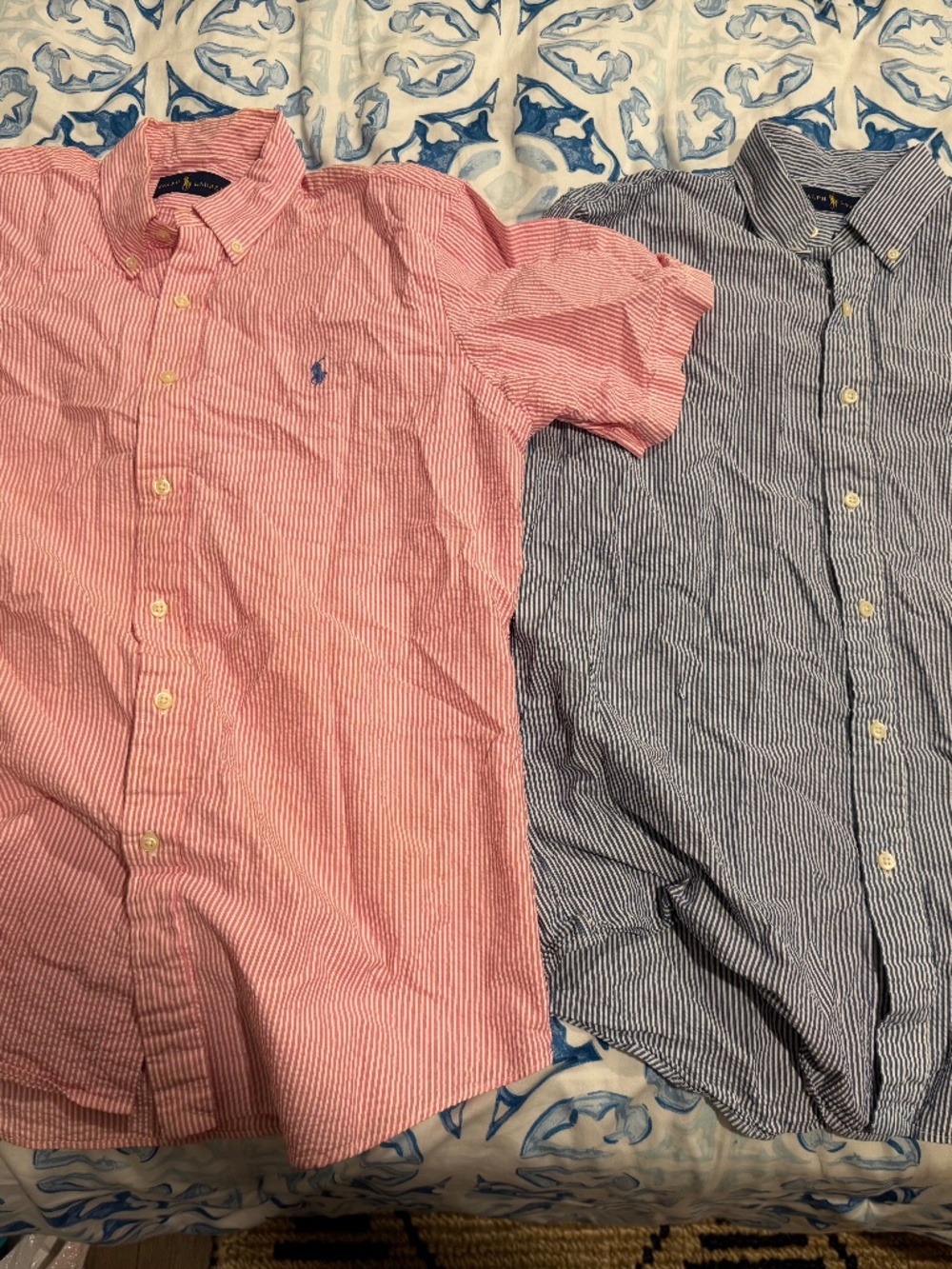 Two Polo Ralph Lauren Shirts Medium